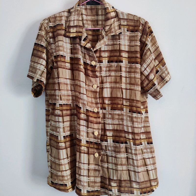 Brown Women&#39;s Top