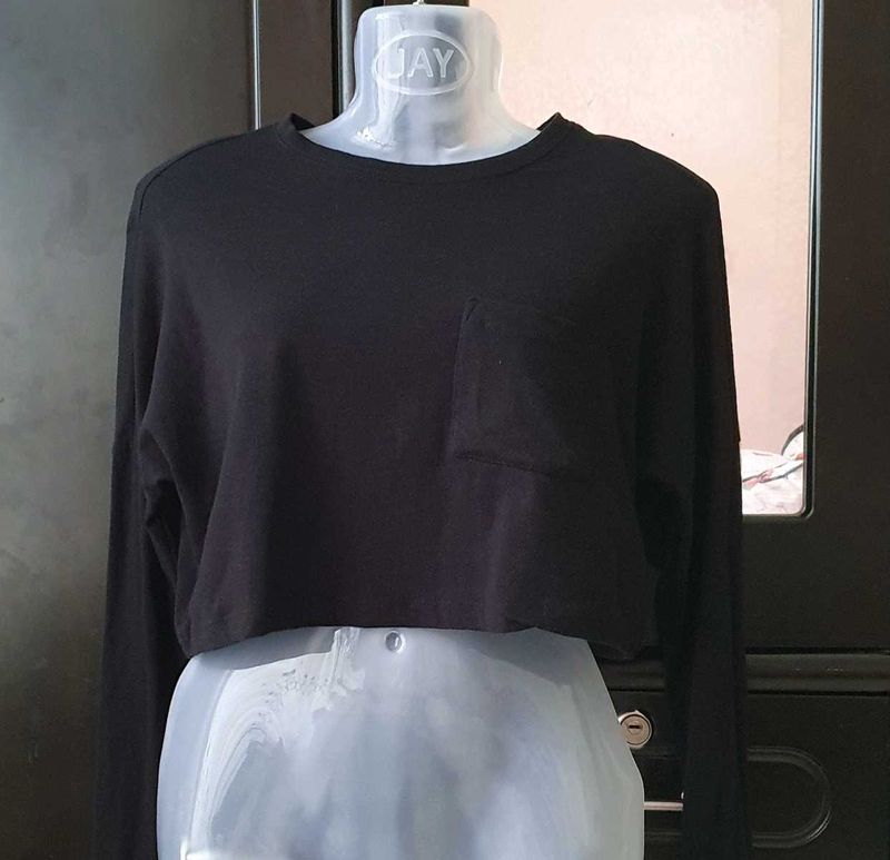 Sleeve Cropped Tshirt