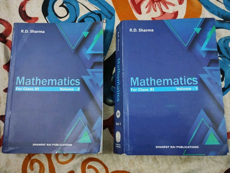 Class 11th R. D. Sharma Volume 1 &amp; 2 Book