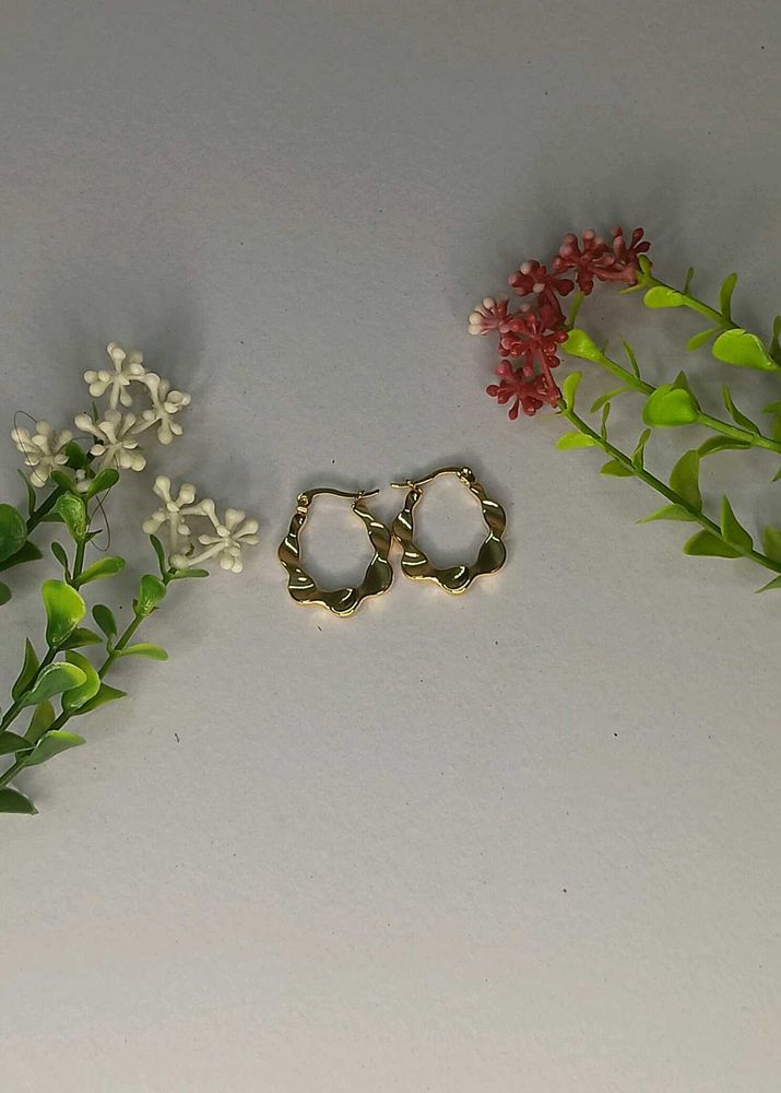 Anti tarnished hoops