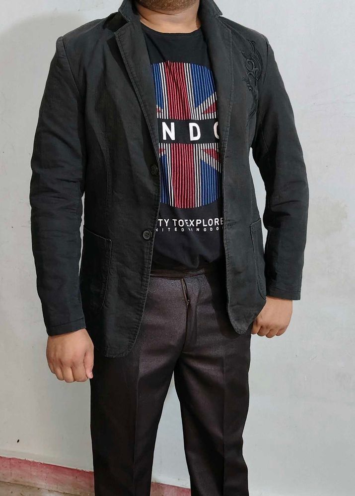 Unisex Black Blazer