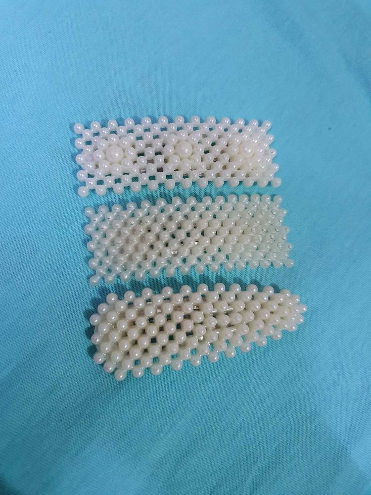 Pearl Hair Clip Set