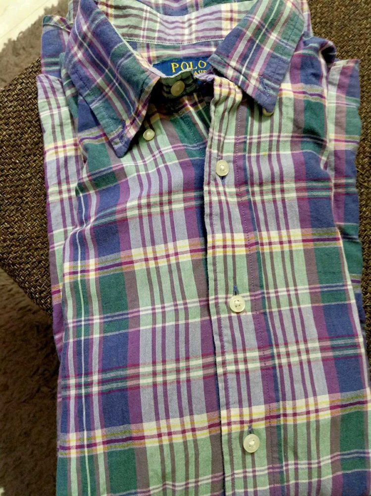 RALPH LAUREN CHECKS SHIRT