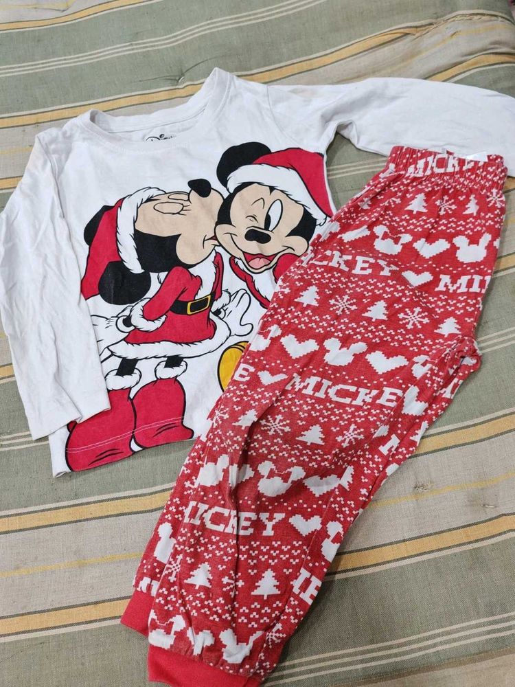 Mickey Mouse Christmas Pajama Set