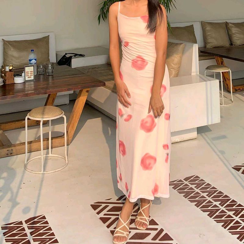 Floral Print Bodygon Dress