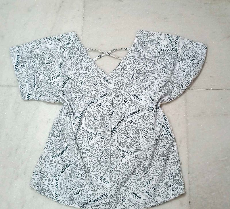White Top Fr Casual Wear