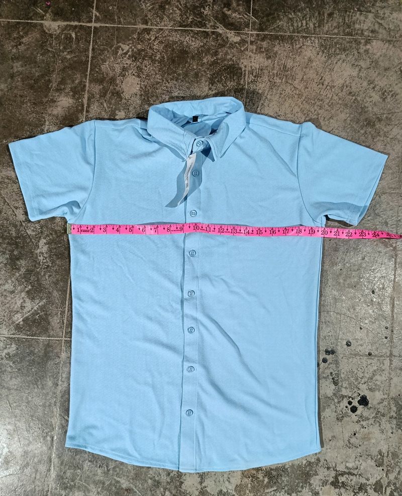 Light Blue Button-Down Shirt