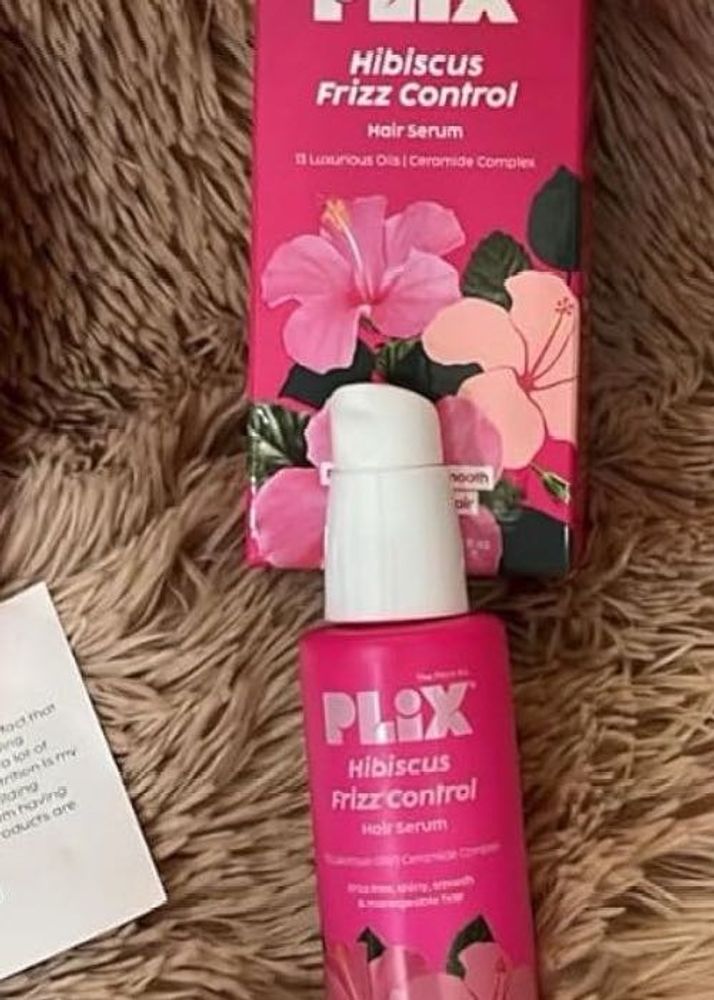 Plix Hisbiscus Frizz Control Hair Serum