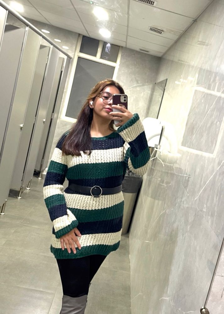 Crochet Style Sweater