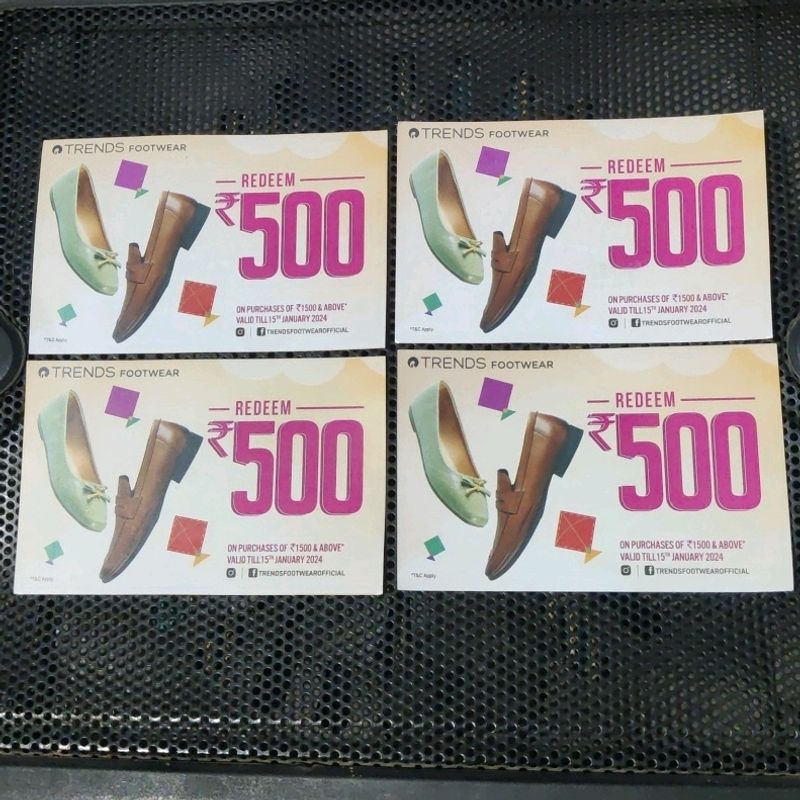 Free 4 Trends Footwear Discount Voucher Coupons