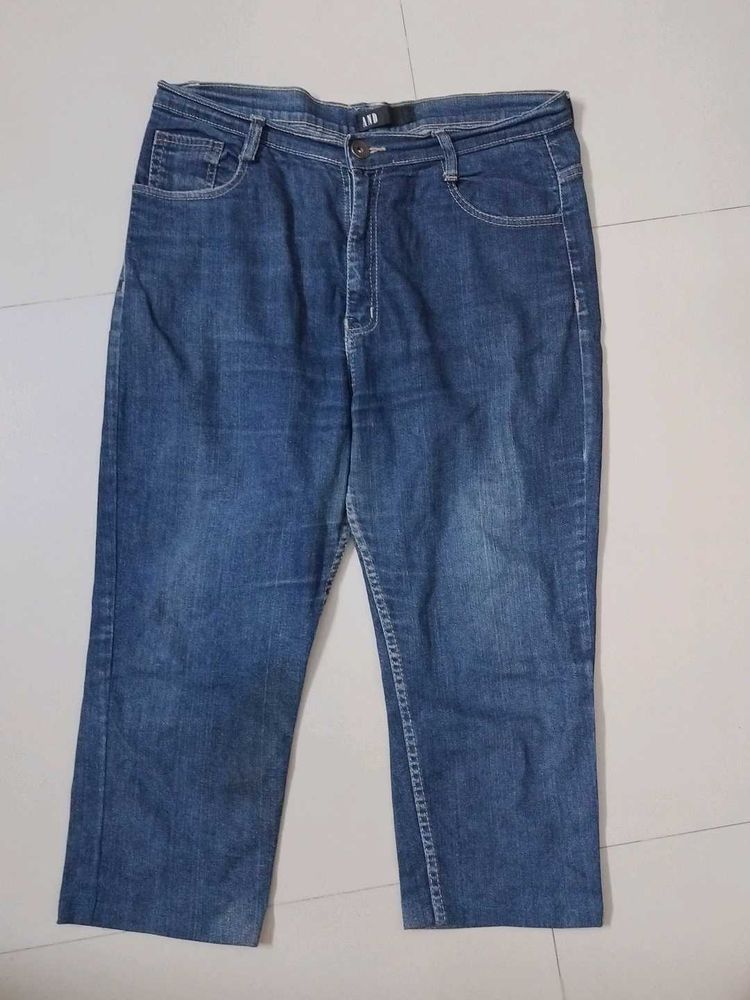 AND 34size Denim Capri