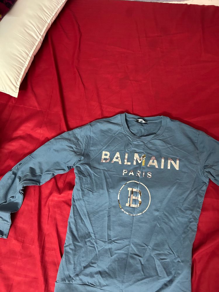 Balmain Paris Full Sleeve T Shirt