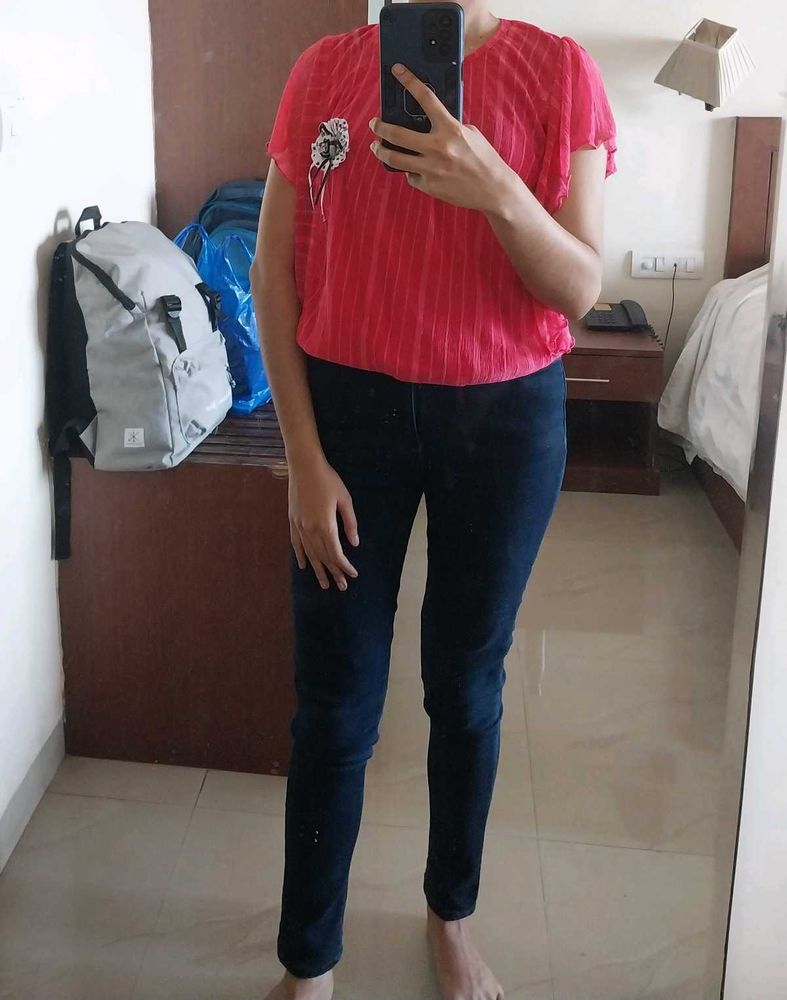 Smooth And Silky Rose Top