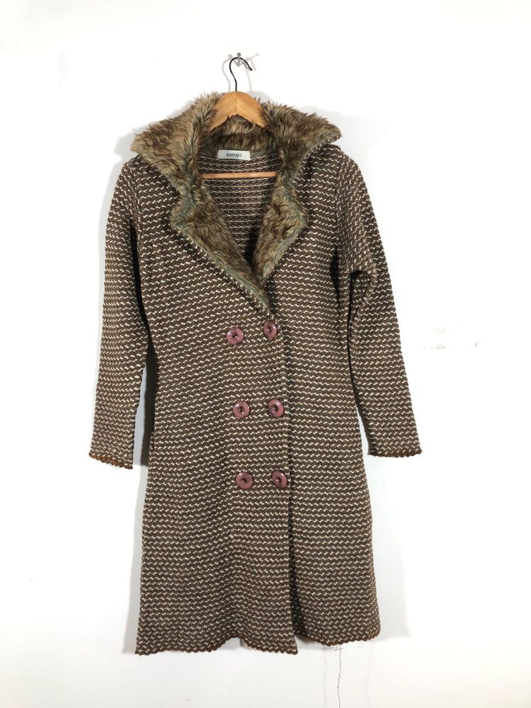 Brown Knit Coat (Women’s)