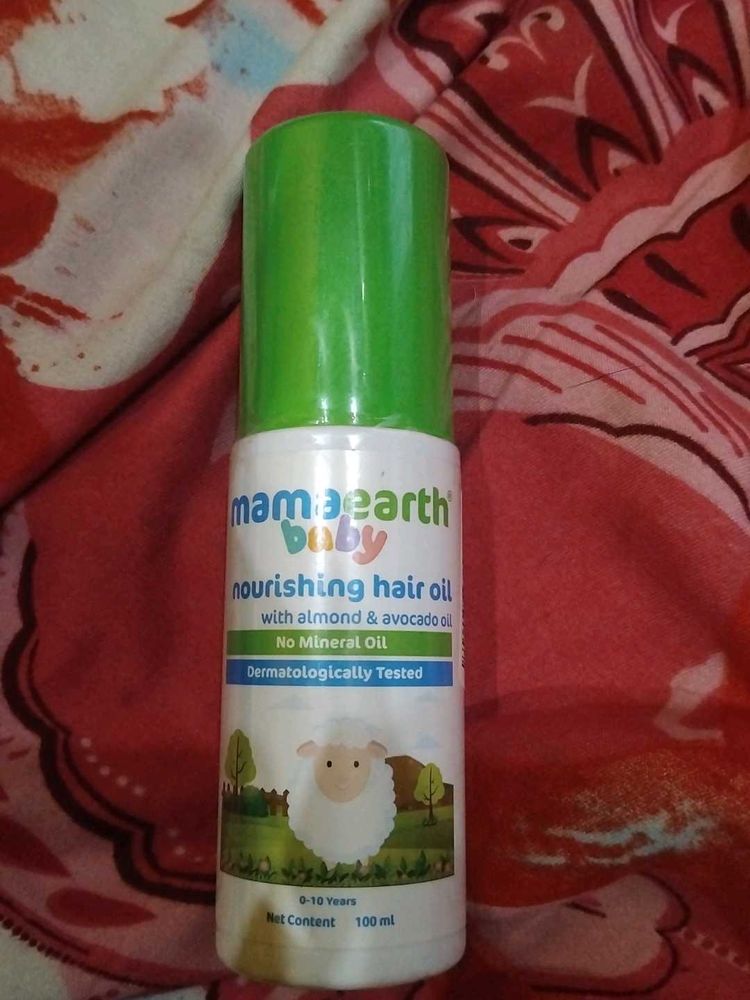 Mamaearth Baby Nourishing Hair Oil