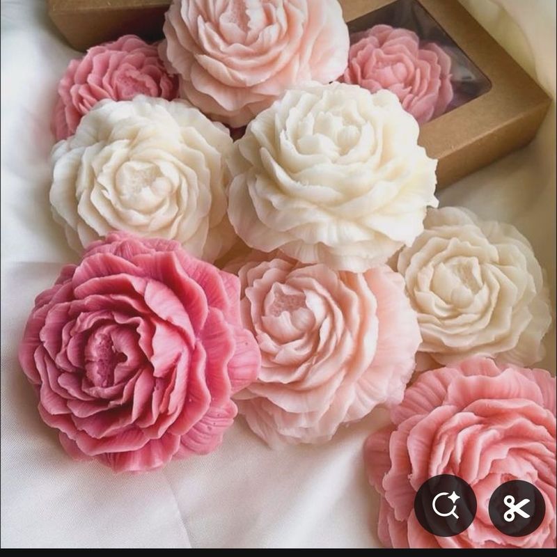 Rose candle (1) Free Gift