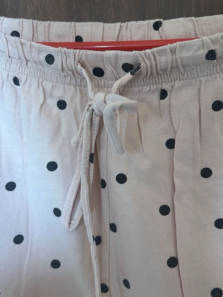 Polka Dot Jogger Pants