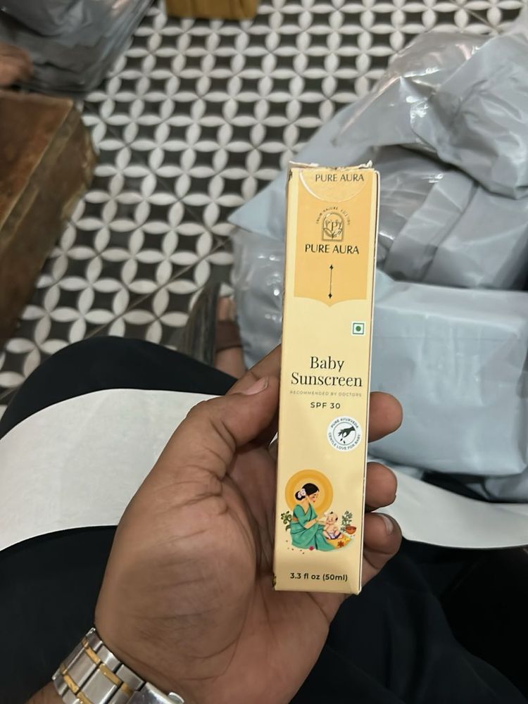 Pure Aura Baby Sunscreen