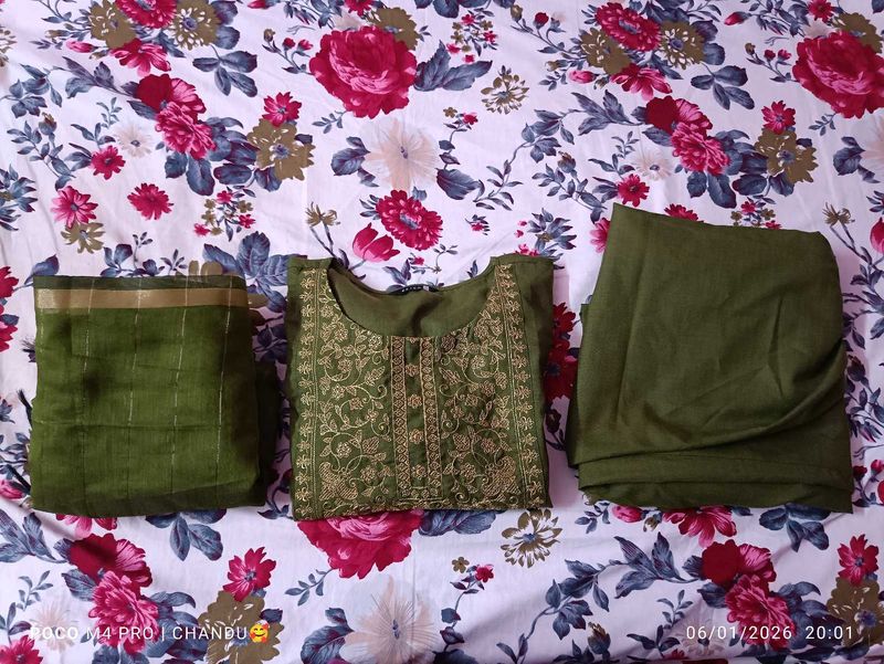 Elegant Green Kurta Set