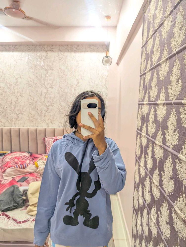 Blue Bunny Hoodie