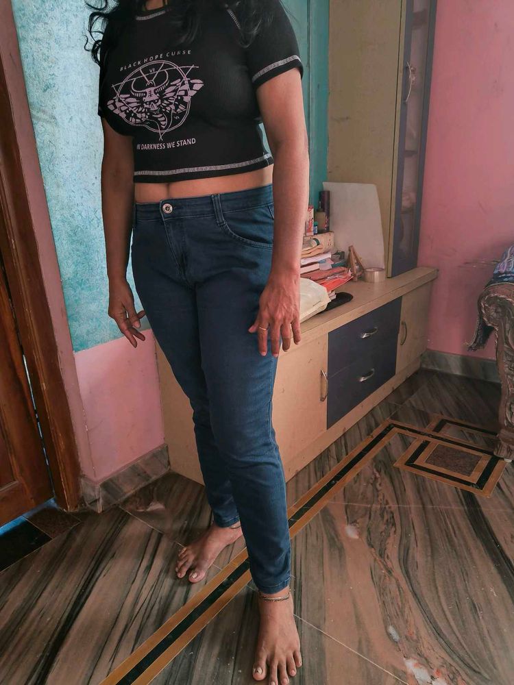 Dark Blue Slim Fit Jeans