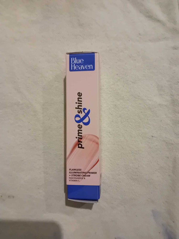 Blue Heaven Prime &amp; Shine Strobe Cream Dupe Of Mac