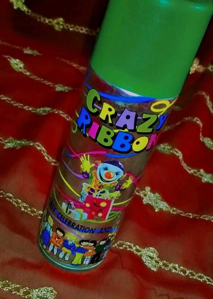 Crazy Ribbon Green Colour