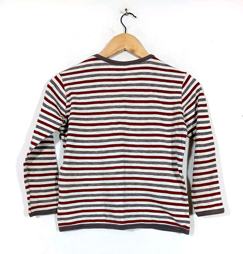 White Striped Top (Women)