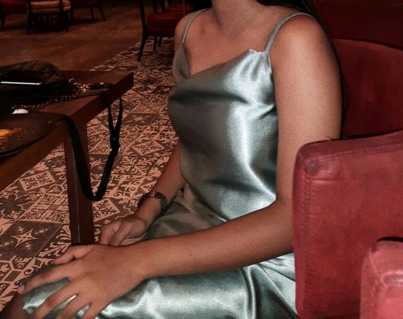 Satin Dress
