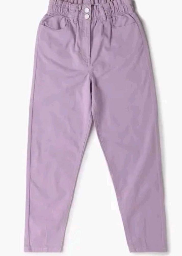 Lavender Casual Pants