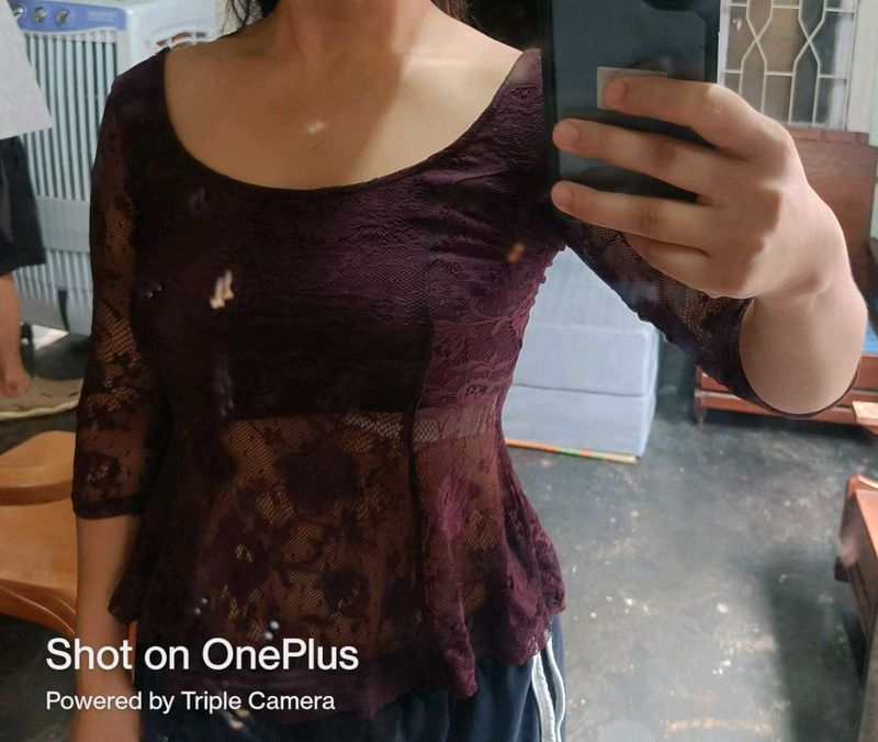 Tops With Beautiful Lace