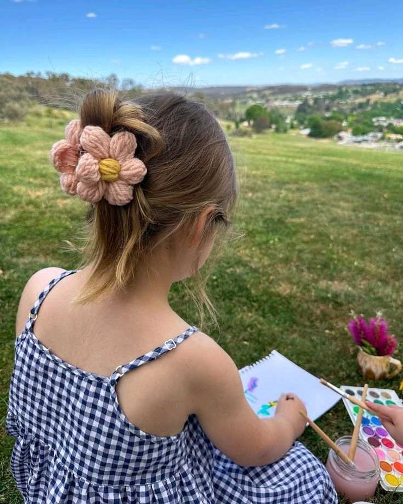 Adorable Flower Hair Clip