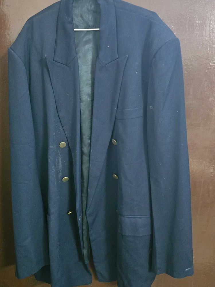 Classic Navy Blue Blazer