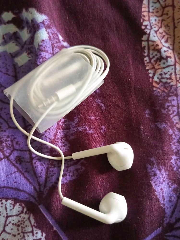 White Earphones