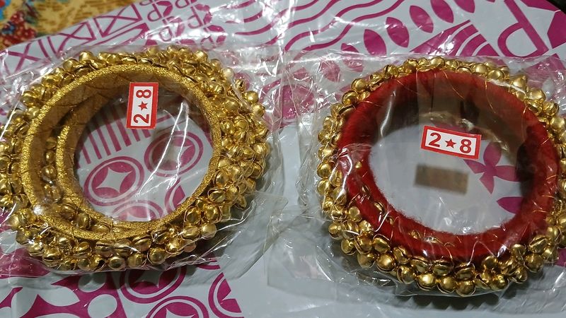 Ghungroo Bangles Any One At Rs.100