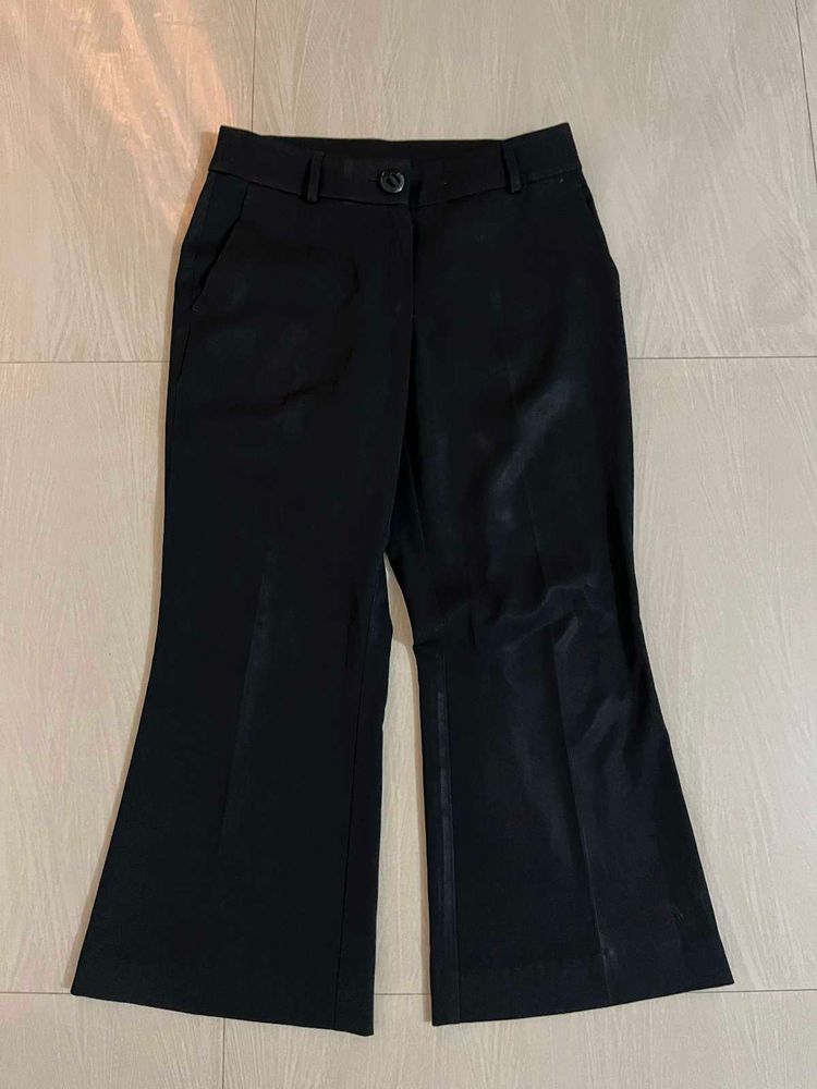 Black Flared Pants