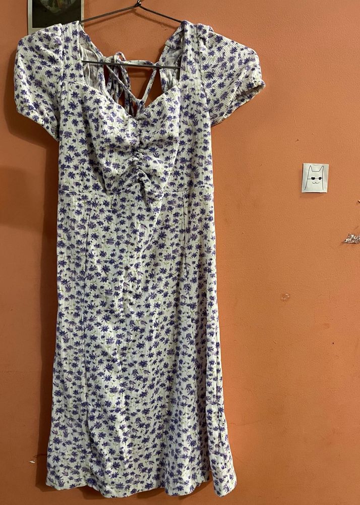 Floral Print Midi Dress