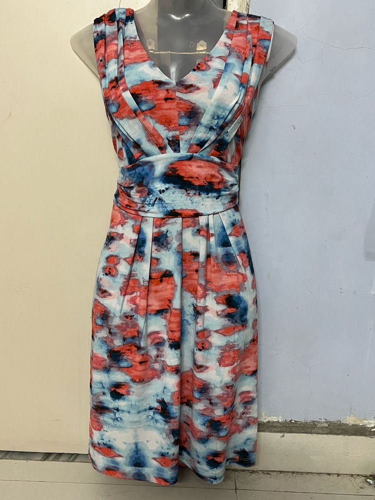 Pintrest Print Sleeveless Dress