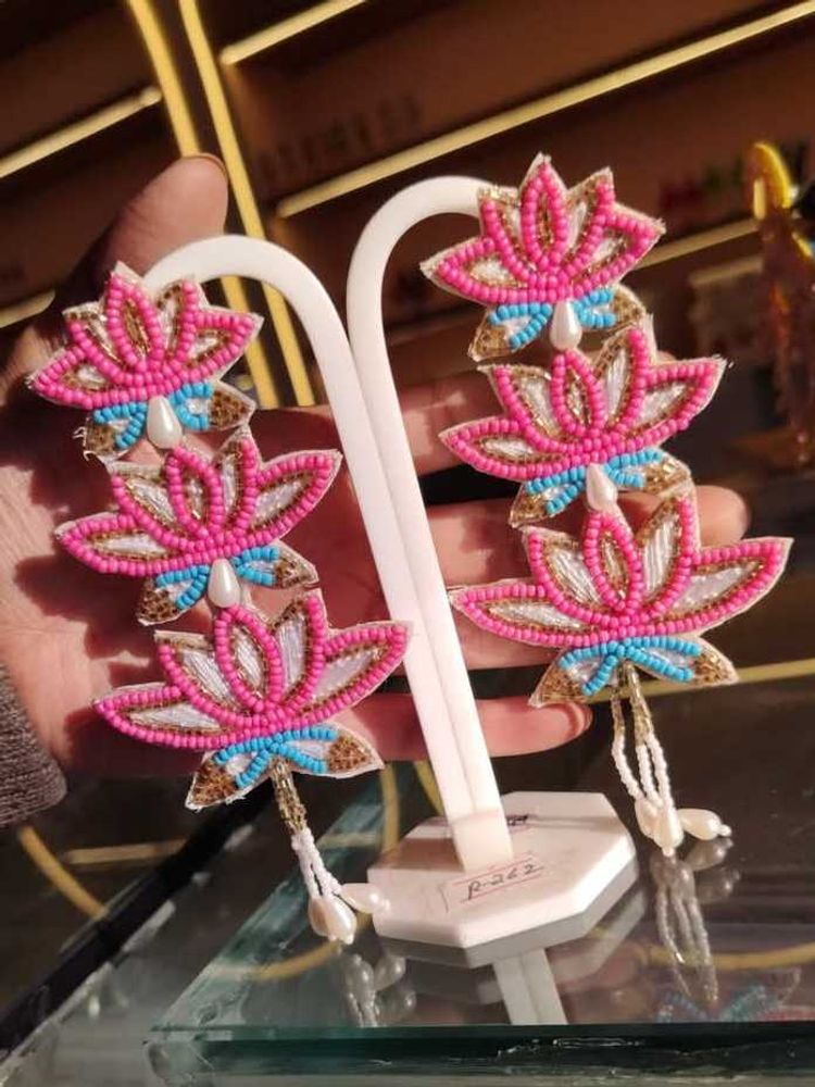 Lotus Radiant Harmony Layered Earrings