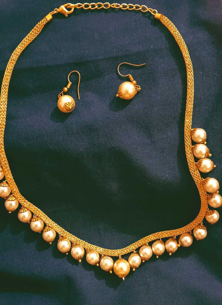 Neckless With Cute Jhumki For Girls And Womens. ..