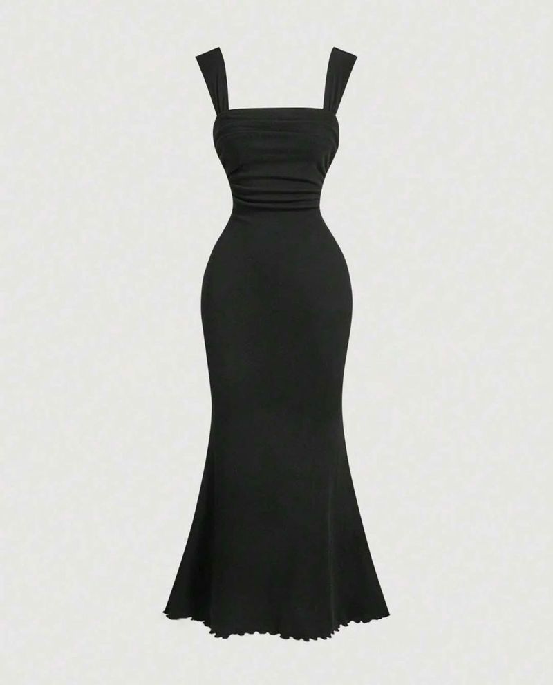 Elegant Black Bodycon Dress size Xs