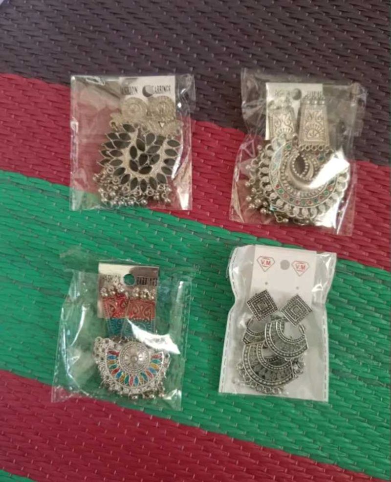 Silver Earrings For Women