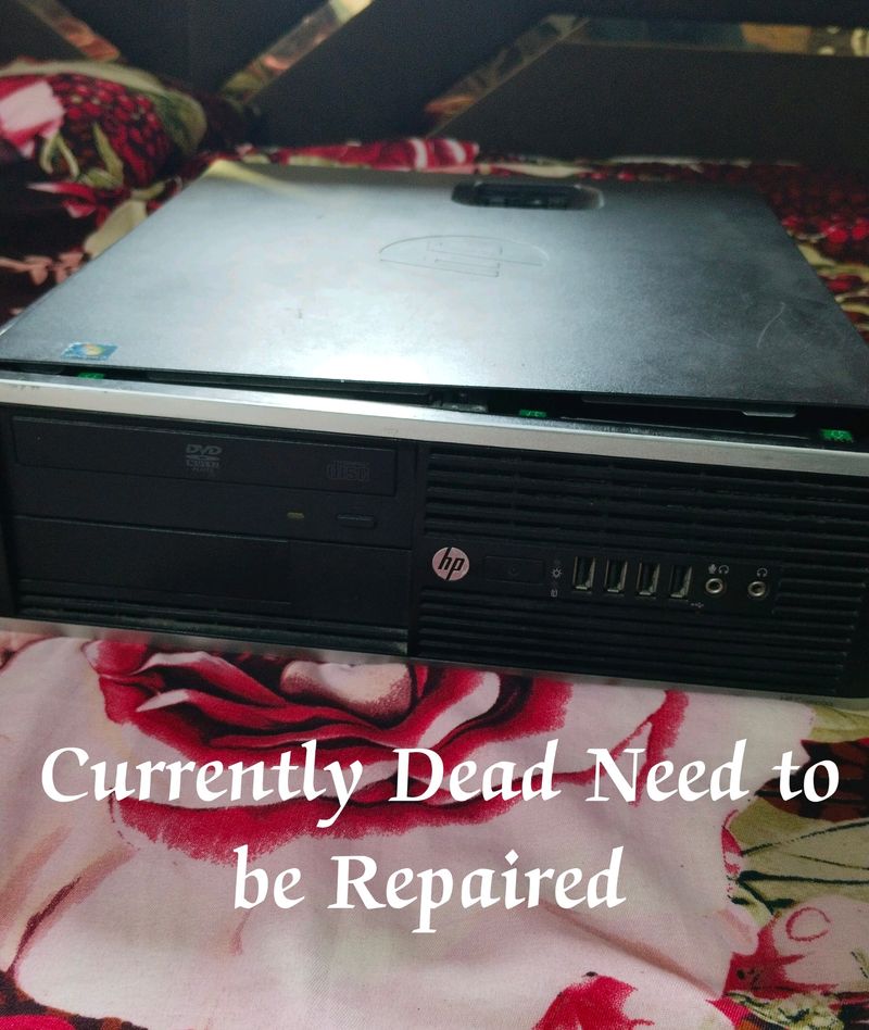 HP CPU (Tower Cabinet) Currently Dead