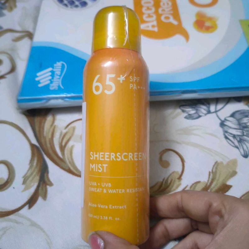 Sheerscreen Mist SPF 65+