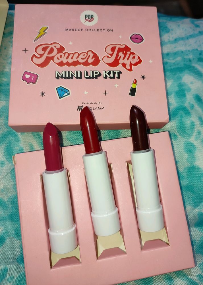 Myglamm Pop Xo Power Trip Mini Lip Kit