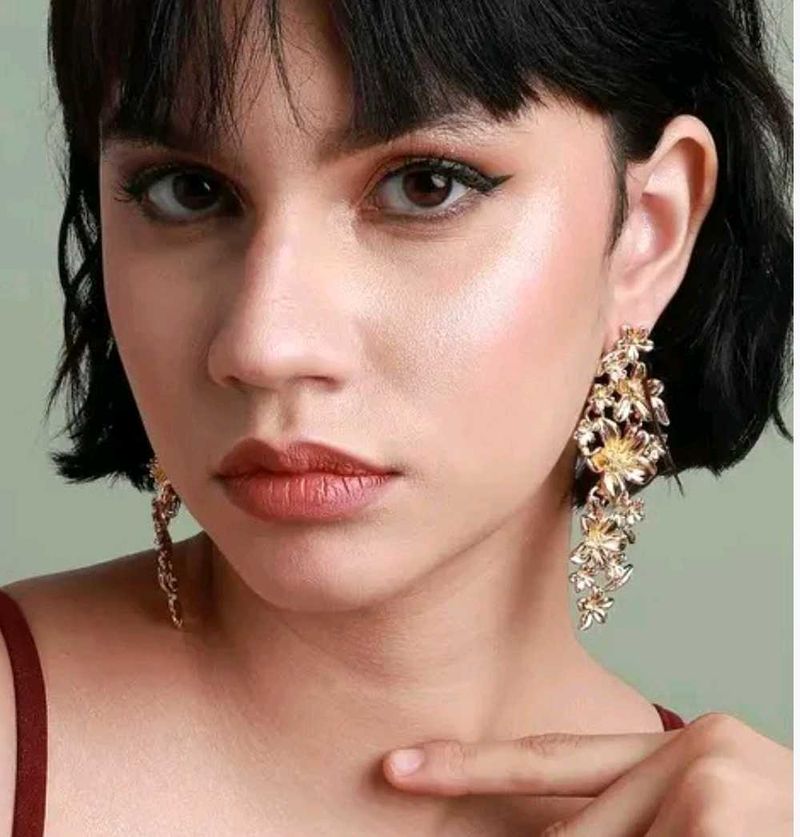 Floral Drop Earrings