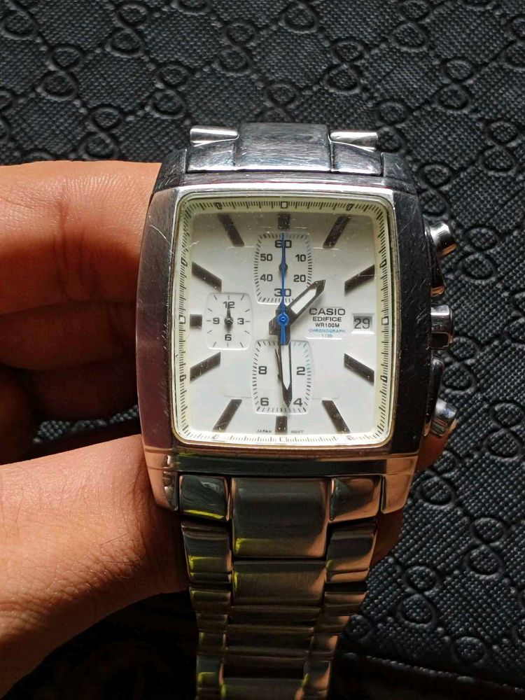 Casio Edifice EF-509 Rectangular Tank
