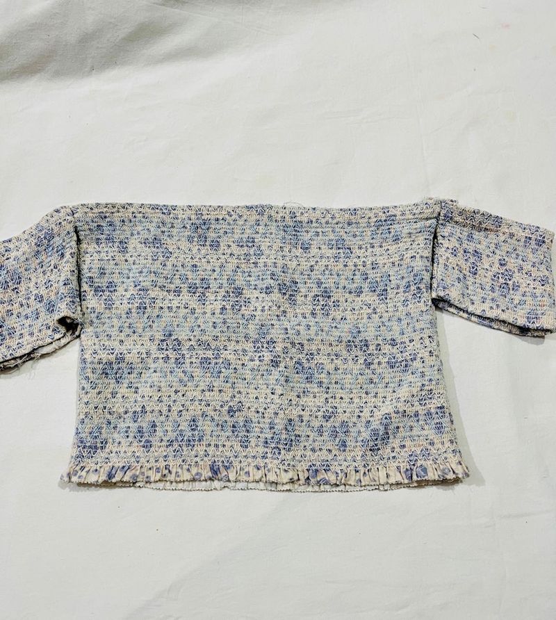 Floral Off Shoulder Top