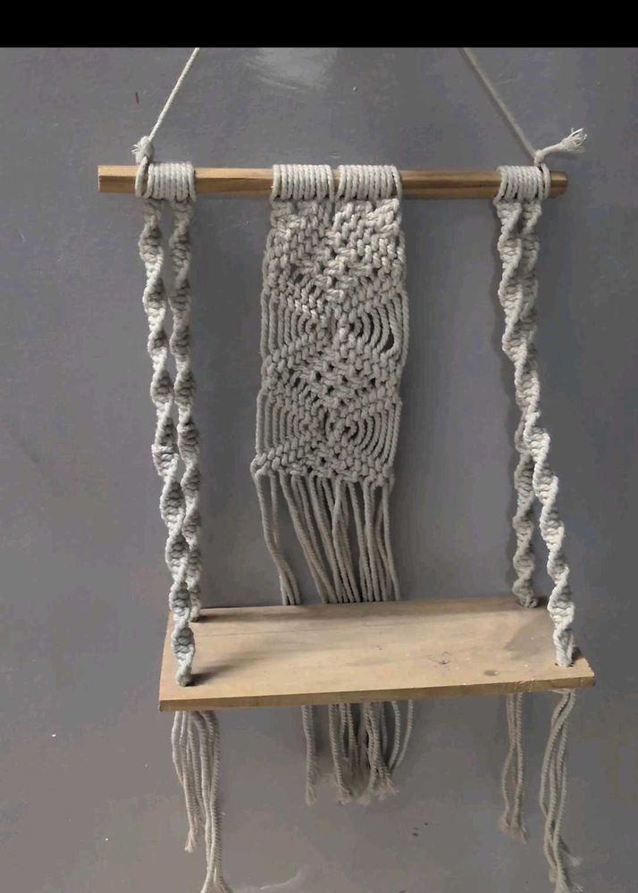 Macrame Hanging Shelf