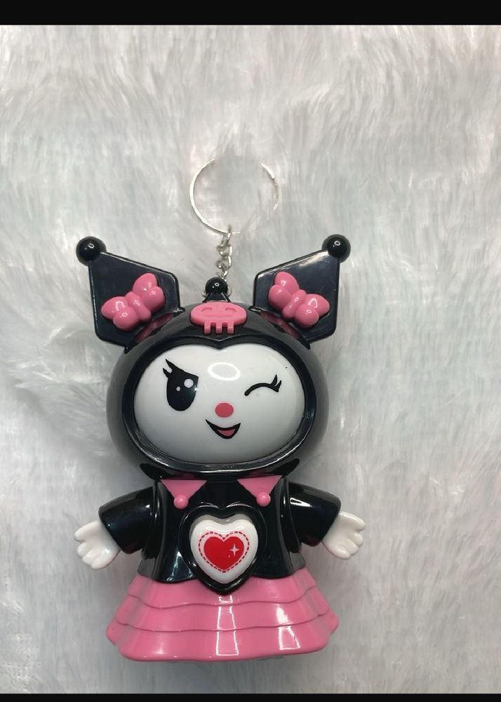 Kuromi Face Changing Keychain